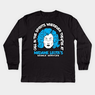 Madame Leota's Seance Services Kids Long Sleeve T-Shirt